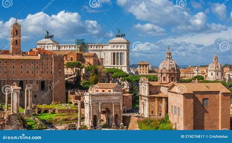 Rome Historical Center Stock Image Image Of Site Tower 274276817