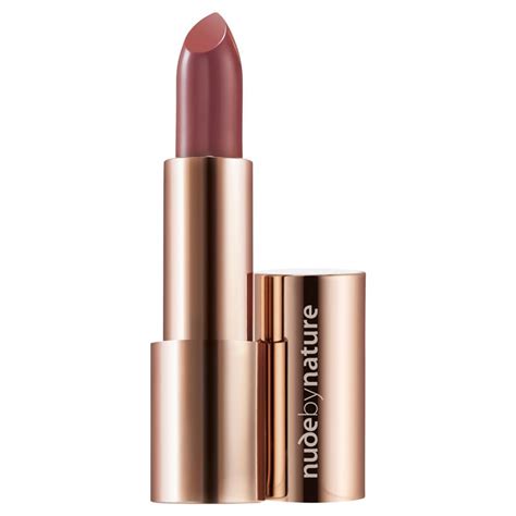 Buy Nude By Nature Moisture Shine Lipstick 06 Dusky Nude Online At