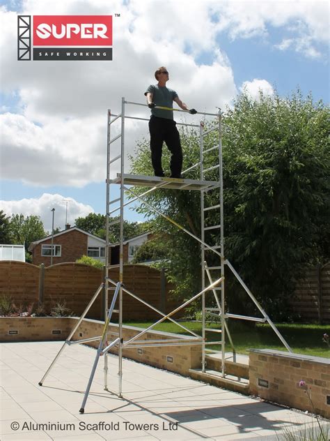 Mdiy Advanced Plus Scaffold Tower With Stiffeners Height Adj