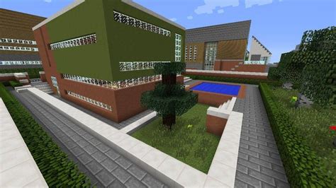 Minecraft Gaming Xbox Xbox360 Pc House Home Creative Mode Mojang Barn Modern House Bungalow