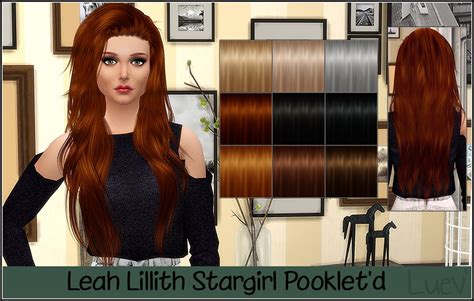 Mertiuza Leahlillith`s Stargirl Hair Retextured Sims 4 Hairs