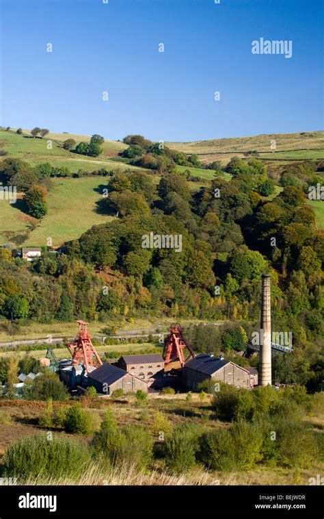 Rhondda Heritage Park Trehafod Rhondda Valley South Wales Stock