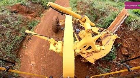 Rampa Talude Motoniveladora Patrola Caterpillar K Grader