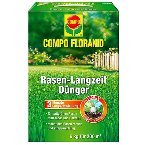 Compo Rasen Floranid 6 KG Dünger Shop