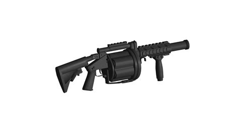 Obj File Grenade Launcher 🔫 ・3d Printing Template To Download・cults