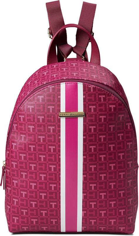 Amazon Tommy Hilfiger Waverly Ii Mochila De C Pula Mediana Con