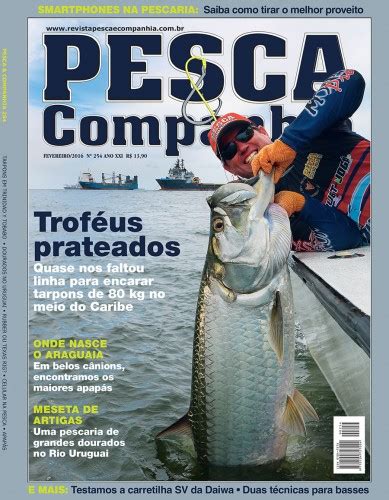 Revista Pesca Y Companhia De Fevereiro De Pescador Deportivo