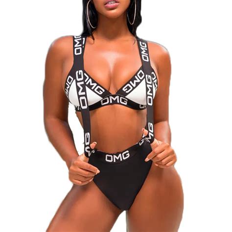 Itfabs Women Sexy Swimsuit Bikini 2019 Push Up Padded Bra Suspender