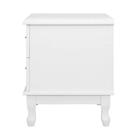 Artiss Kubi Bedside Tables 2 Drawers Side Table French Nightstand Stor