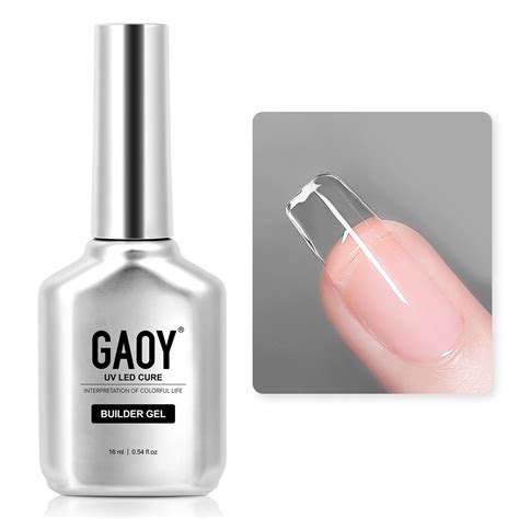 Amazon GAOY Builder Gel For Nails 16ml Clear Hard Gel In A