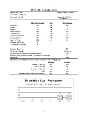 Fillable Online Wgfd Wyo Jcr Evaluation Form Wyoming Game