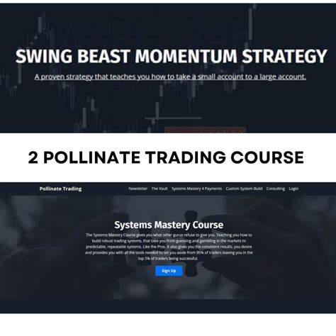 Pollinate Trading Swing Beast Momentum Strategy Pollinate Trading