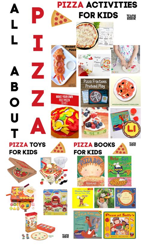 Pizza Themed Activities for Kids - Teach Beside Me