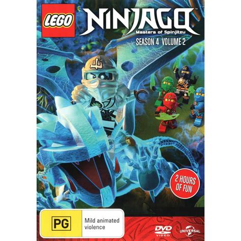 Lego Ninjago Masters Of Spinjitzu Season 4 Volume 2 Dvd Big W