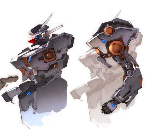 Artstation Personal Mechanic Work Jaejun Kim Robot Design Sketch