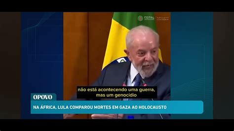 Primeiro Ministro De Israel Diz Que Lula Cruzou Linha Vermelha YouTube