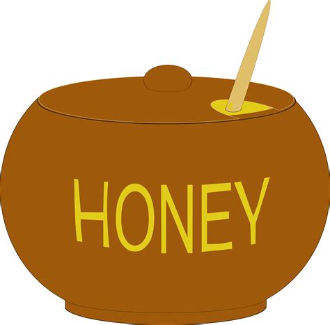 Winnie The Pooh Honey Pot Clip Art - Pote De Mel Do Pooh, HD Png - Clip ...