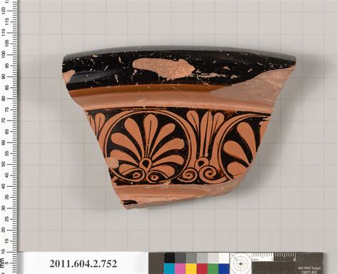 Terracotta Fragment Of A Calyx Krater Bowl For Mixing Wine And Water