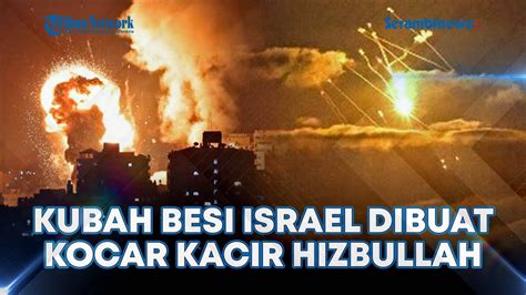 Rudal Akan Hujani Langit Tel Aviv Iron Dome Dibuat Kewalahan