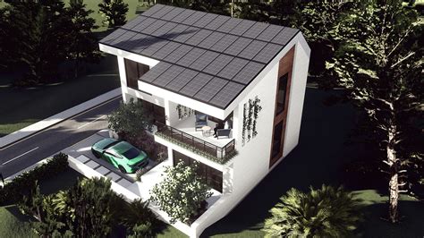 Renewable Energy House Design on Behance