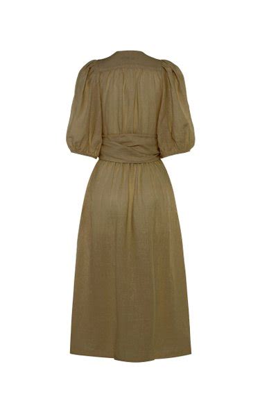 Fiona Linen Maxi Dress By Three Graces London