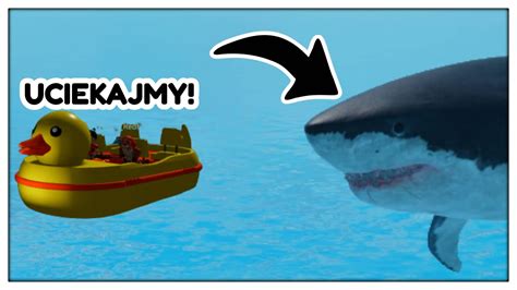 Uciekamy Od Z Ego Rekina W Shark Bite Roblox Youtube