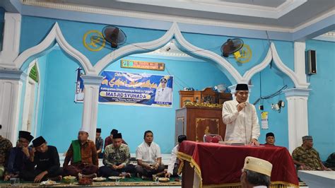 Safari Ramadhan Ke Purwanto Dan Yulindo Santuni Masjid Syuhada