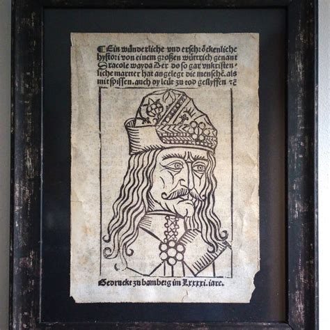 Vlad The Impaler Etsy UK