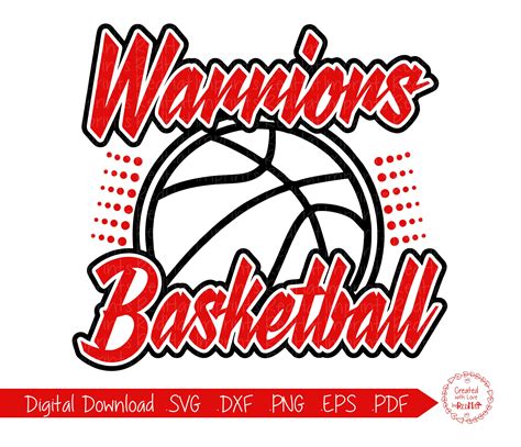 Warrior Basketball Svg Baloncesto Svg Warriors Baloncesto Etsy