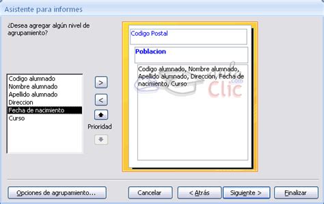 3 4 CREAR INFORMES EN ACCES Diseño base datos tics 2