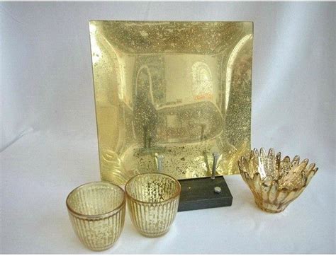 Pin By Deborah Pennington On And They Were All GOLD Glass Votive