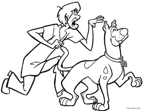 Shaggy Coloring Pages Coloring Pages