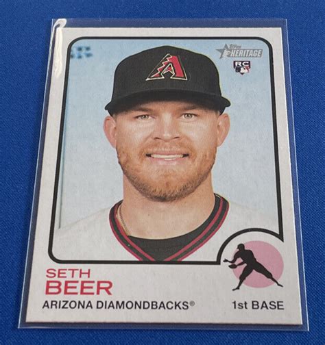 2022 Topps Heritage 77 Seth Beer RC Arizona Diamondbacks EBay