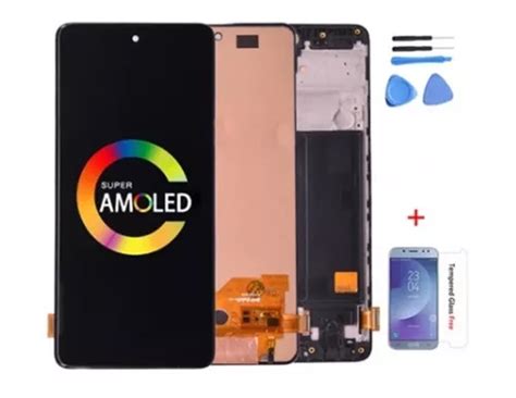 Kit Tela Display Frontal Lcd Touch Para A51 A515 Amoled Aro