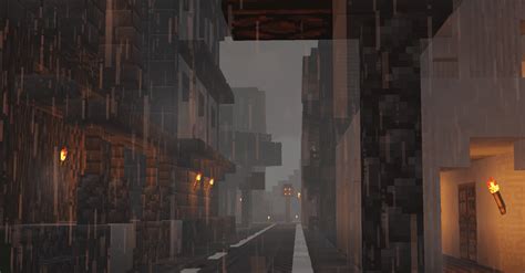 Shaders Rain Are A Nice Combination Rminecraft