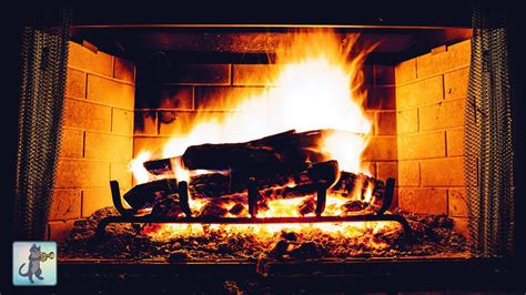 4K RELAXING FIREPLACE & CRACKLING FIRE SOUNDS - YouTube