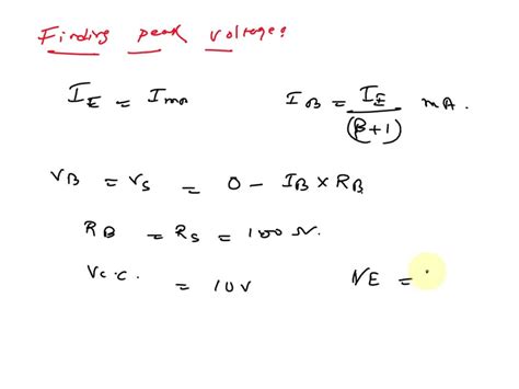 Solved Using The Emitter Follower It Shows An Emitter Follower Circuit