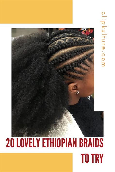 Ethiopian braids – Artofit