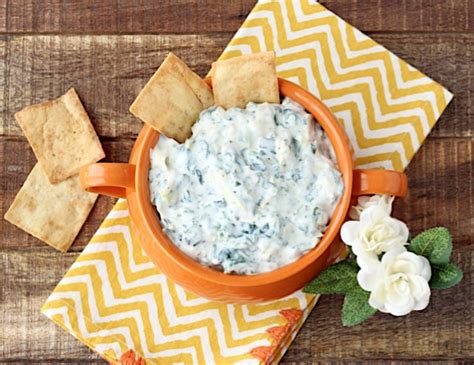 Cold Spinach Artichoke Dip Recipe Easy No Cook Party Dip