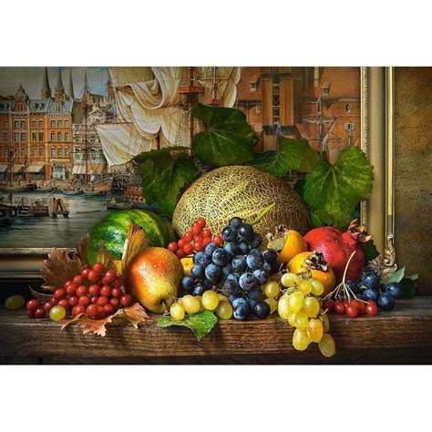 Castorland Puzzle 1500 pièces Nature Morte avec des fruits pas cher