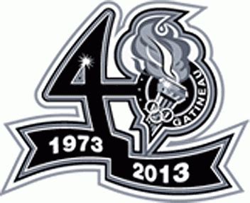 Gatineau Olympiques Logo - Anniversary Logo - Quebec Maritime Jr Hockey ...