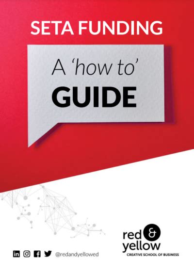 How To Secure Seta Funding Guide Red And Yellow