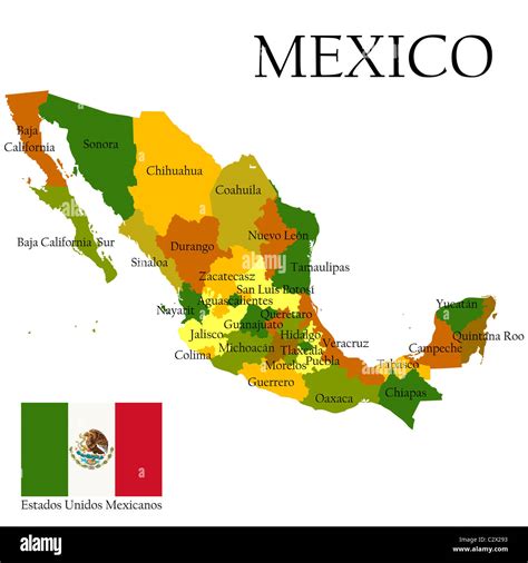 Mexico City Map Cut Out Stock Images And Pictures Alamy