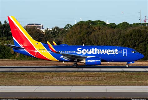 N236WN Southwest Airlines Boeing 737 7H4 WL Photo By JRC Aviation ID