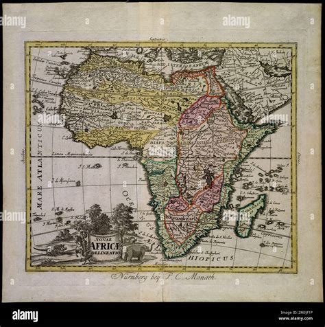 Nouae Africae Delineatio Africa Maps Early Works To 1800 Norman B