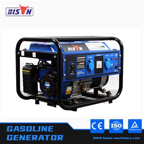 Bison Gasoline Gas 3kw 3000W 220V Single Phase 3kVA Portable Petrol