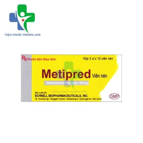 Metipred 16mg Schnell Thuốc Chống Viêm Và ức Chế Miễn Dịch