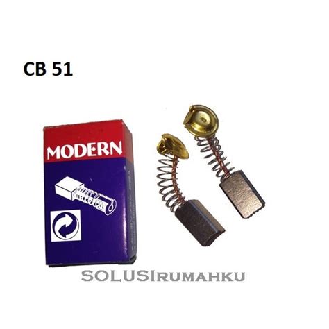 Jual Carbon Brush CB 51 MODERN Sepul Bostel Arang CB 51 Modern