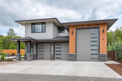 Modern Garage Studio With An Rv Bay Ms Architectural Designs