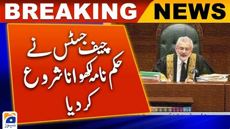 Chief Justice Began Preparing The Intra Court Appeal Hearing Order